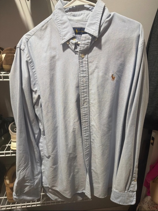 Ralph Lauren Other - Ralph Lauren Light Blue Button-Down Oxford Shirt with Pony Logo